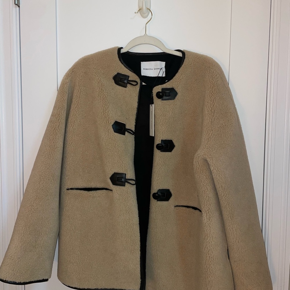 Rebecca minkoff toggle boucle jacket